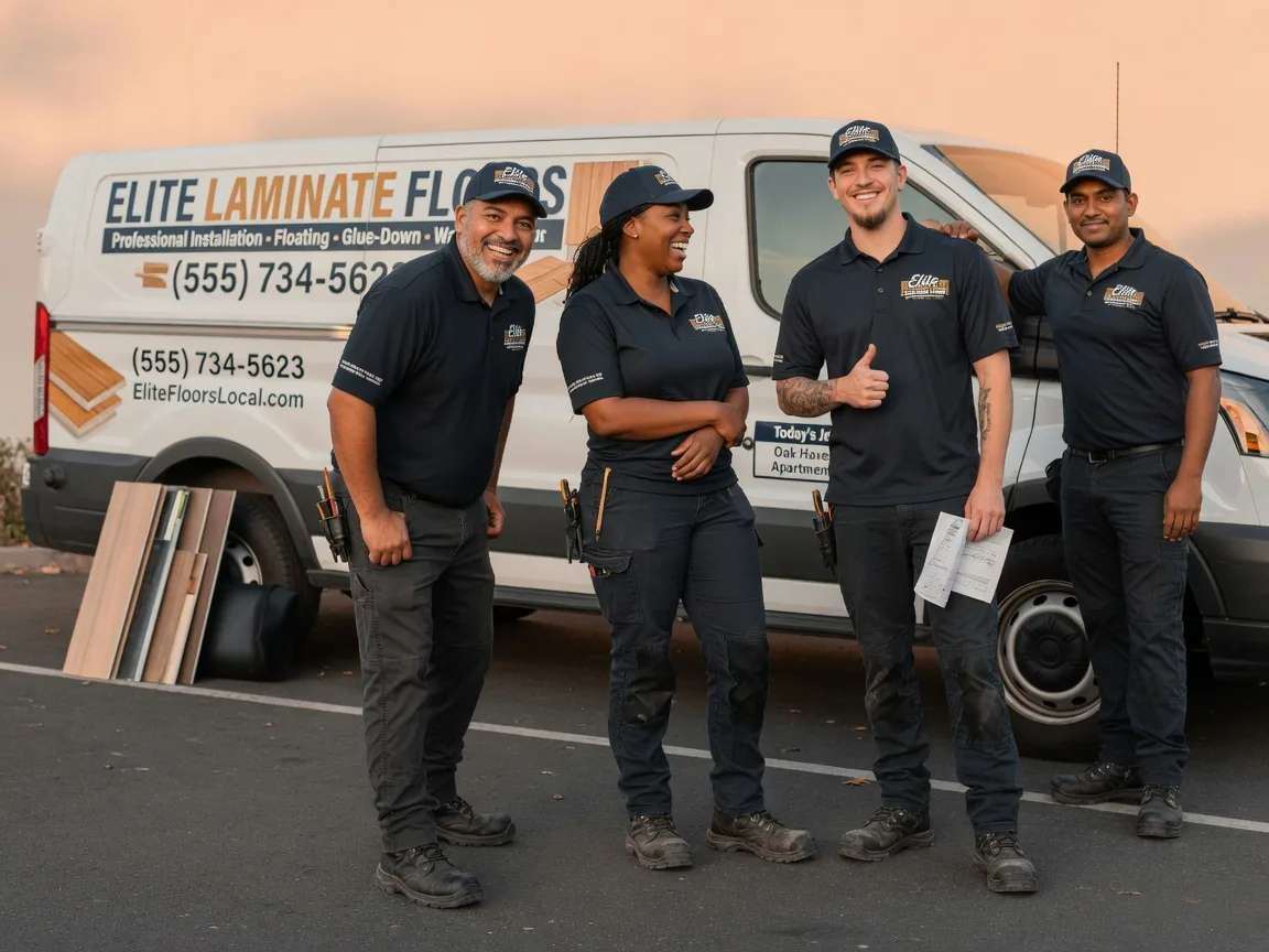 Laminate flooring installation company in Tell, TX